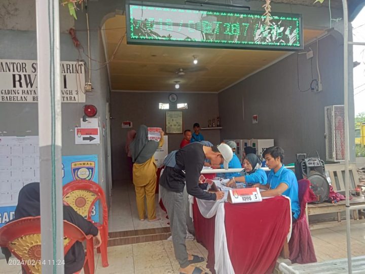 Meski Sempat Diprotes Warga, Proses Pemungutan Suara di Kedung Jaya Berjalan Kondusif