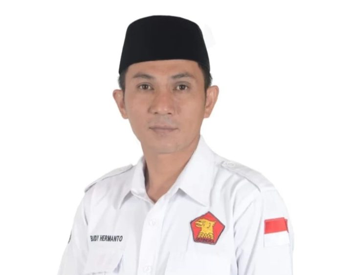 Budy Hermanto yang Ketua DPC Gerindra Kabupaten Katingan.