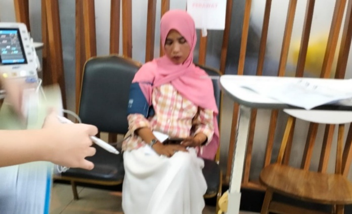 Nur Amalia saat Visum