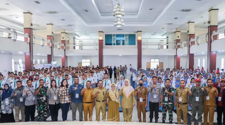 Seleksi Paskibraka di Kabupaten Banggai.