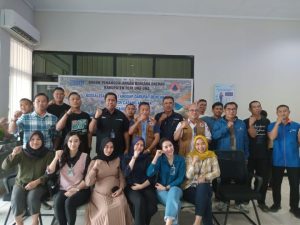 BRI Cabang Ampana latian Tanggap Bencana Gempa Bumi.