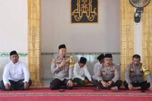Kapolres Lamandau saat menyampaikan sambutannya.