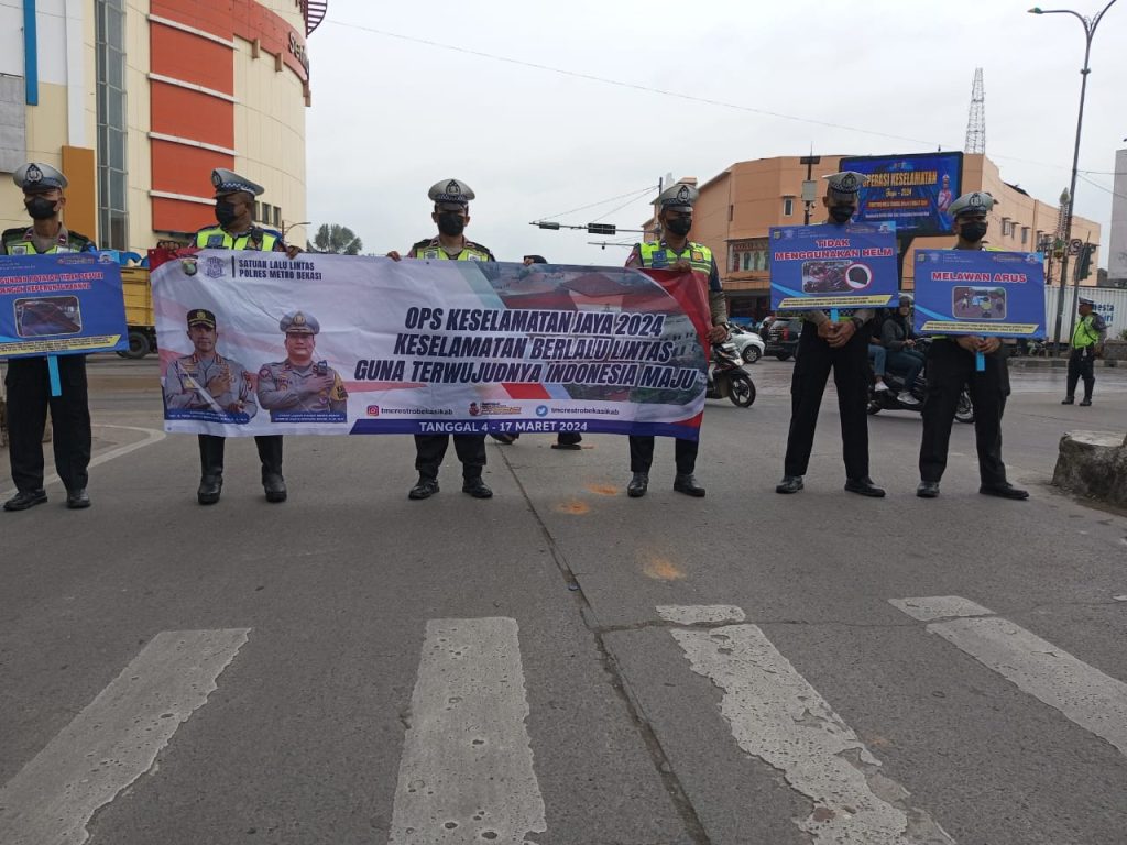 Oeprasi Keselamatan Jaya 2024, Polres Metro Bekasi.
