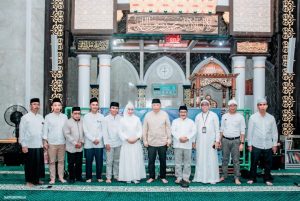 Saat Wabub Banggai membuka Bimbingan Manasik Haji 2024.