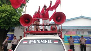 Aksi Demo Nanang Cs Beserta FSB KIKES KSBSI di PT BM.