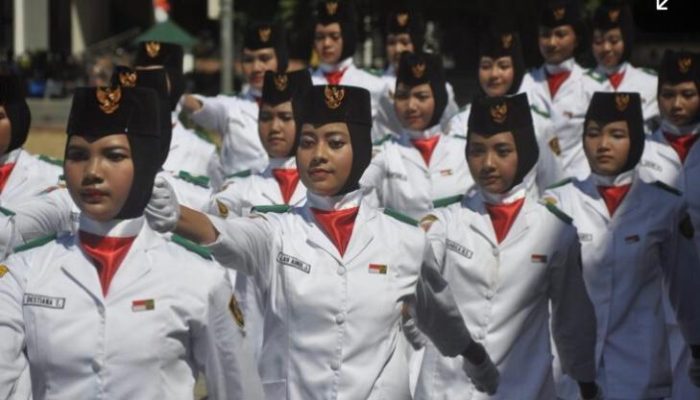 Paskibraka Muslimah (Foto: Ilustrasi/JM)