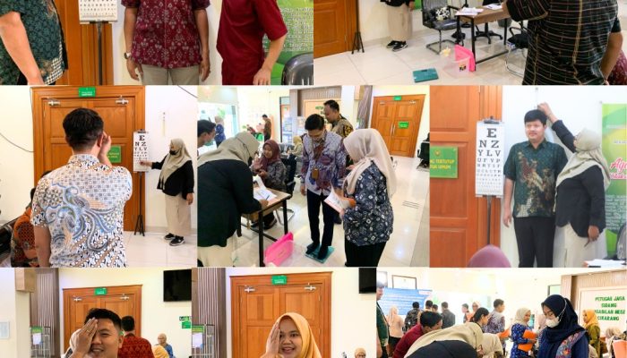 Pemeriksaan Kesehatan dalam Rangka memperingati HUT Mahkamah Agung RI ke-80 pada Pengadilan Negeri Cikarang 2 1000444695