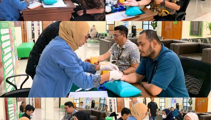 Pemeriksaan Kesehatan dalam Rangka memperingati HUT Mahkamah Agung RI ke-80 pada Pengadilan Negeri Cikarang 3 1000444697