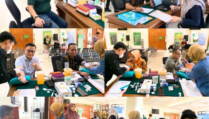 Pemeriksaan Kesehatan dalam Rangka memperingati HUT Mahkamah Agung RI ke-80 pada Pengadilan Negeri Cikarang 1 1000444699