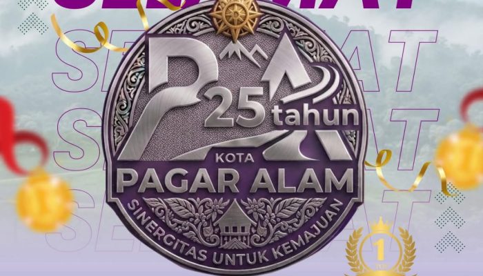 “Koin Perak” Karya dr Tagar Resmi Jadi Logo HUT Kota Pagar Alam ke-25 1 1002005562