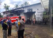 Bangunan PTPN Terbakar