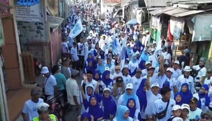 Lautan Massa Jorro Penuhi Kedungjaya, Pengawalan Pendaftaran Cakades Curi Perhatian 1 1002515390