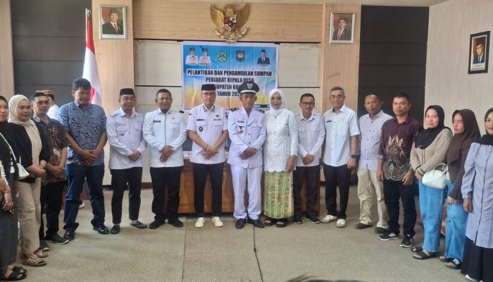 Pelantikan Penjabat Kades
