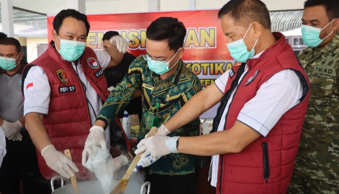 Pemusnahan Barang Bukti