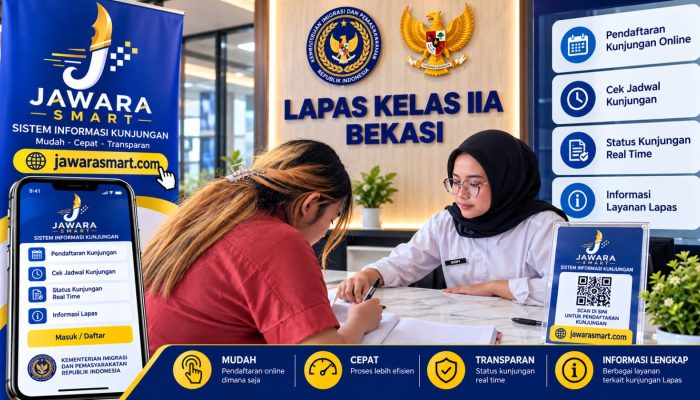 Layanan Jawarasmart Lapas Kelas IIA Bekasi